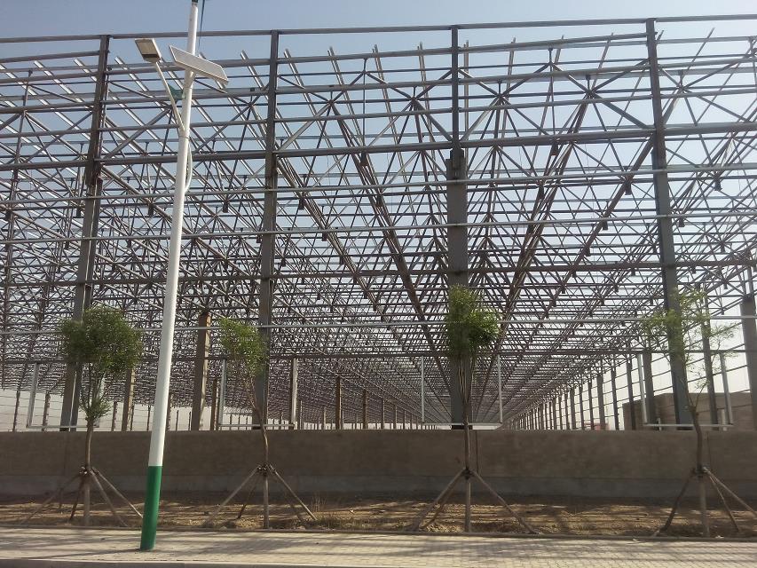 厦门汽车工业厂房网架
