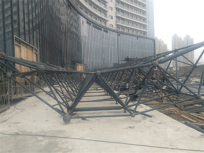 厦门万豪酒店雨棚网架